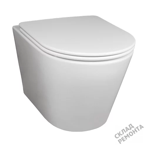 Фото Унитаз подвесной Calypso CS201UQ-OKS ультратихий смыв купить в Барнауле: цена, описание, фото. Интернет-магазин 2