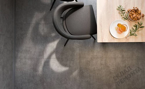 Фото Керамогранит матовый Steppe Ceramics Urban Grey серый 600*600*9 – купить в Барнауле: цена, описание, фото. Интернет-магазин 2