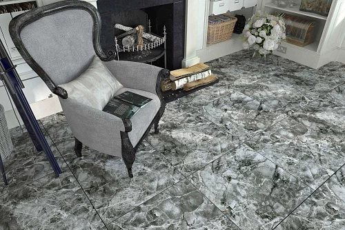 Фото Керамогранит полированный Гранитея G245 kirety black 600*600*10 – купить в Барнауле: цена, описание, фото. Интернет-магазин 2