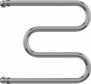 Полотенцесушитель водяной Terminus Trend 25ПС AISI 25 3/4" 500*500 м-образный хром