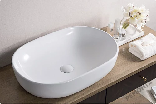 Фото Раковина накладная BelBagno BB1084 60 см купить в Барнауле: цена, описание, фото. Интернет-магазин 4